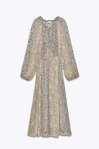 ZW COLLECTION METALLIC THREAD DRESS