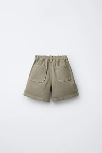 PLEATED SHORTS