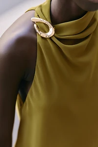 HARDWARE HALTER TOP