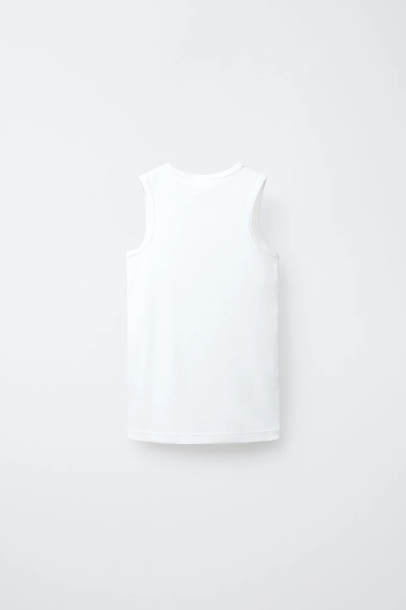 AGES 6-14/ TWO-PACK OF BASIC TANK TOPS