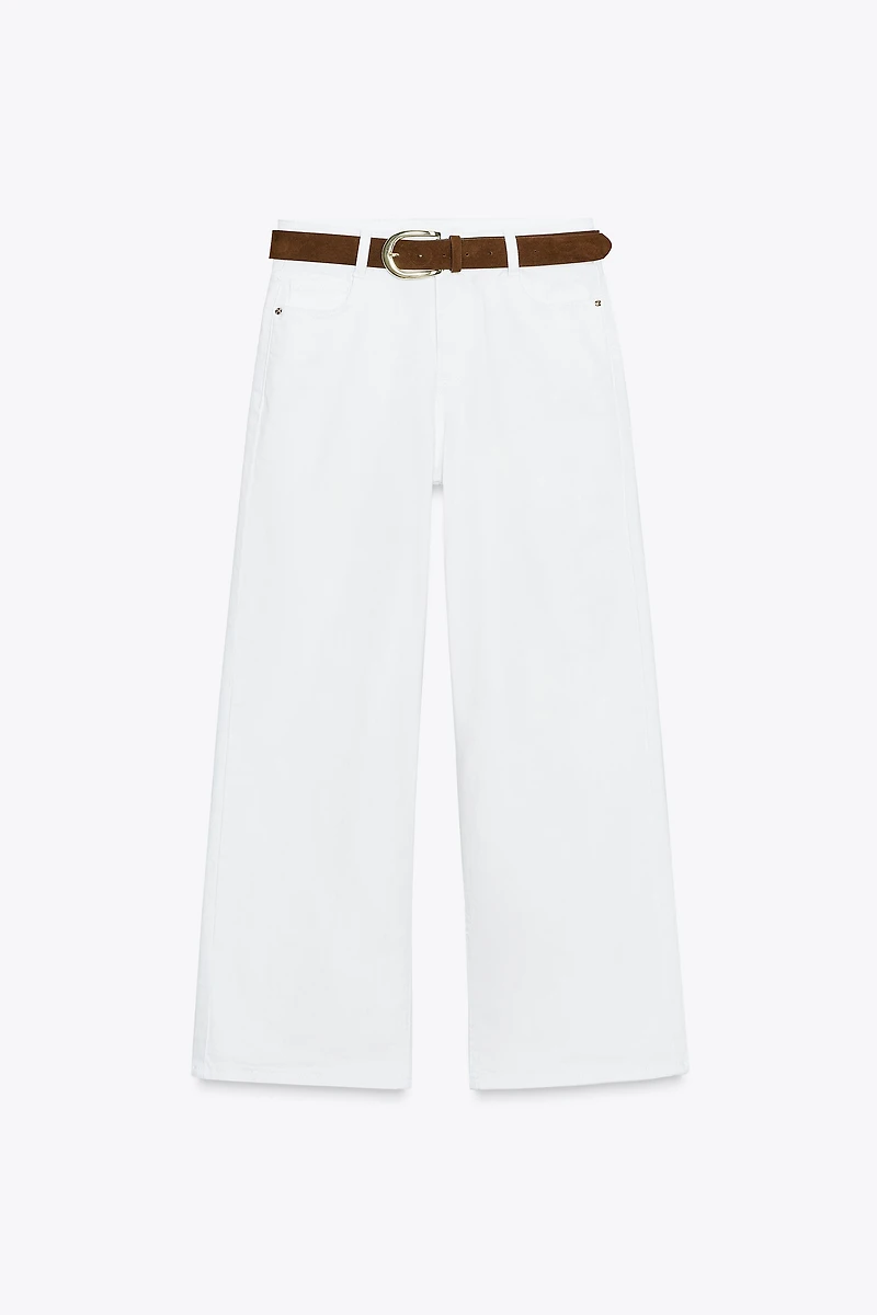 JEAN Z.10 CULOTTE TAILLE HAUTE CEINTURE