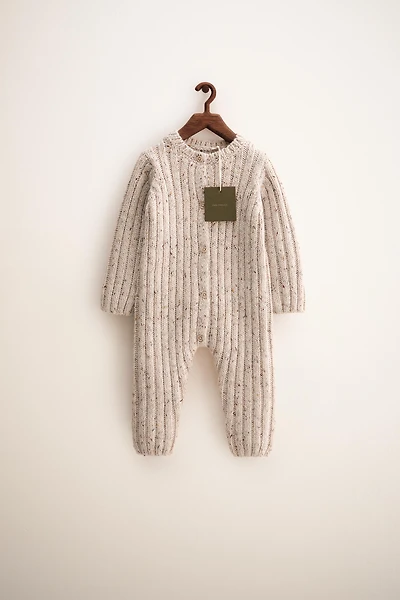 ZARA TIMELESS - BUTTONED WOOL JUMPSUIT