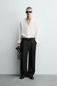 CHEMISE FLUIDE COUPE DÉCONTRACTÉE