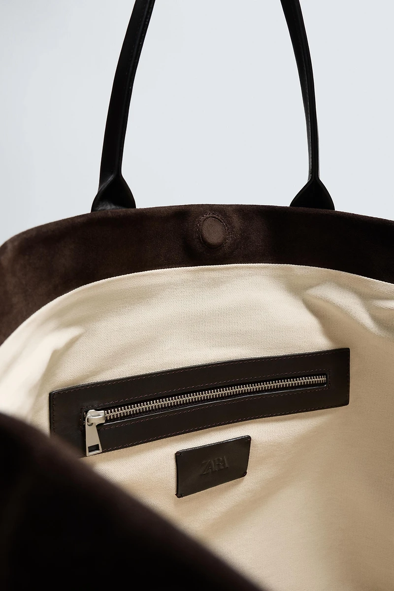 LIMITED EDITION LEATHER SHOPPER BAG