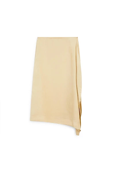Flowing midi pareo skirt
