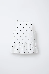 CONTRAST TIE T-SHIRT