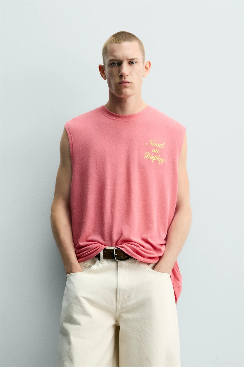 RELAXED FIT GRAPHIC TANK TOP