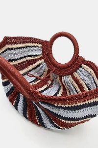SAC À MAIN EFFET TRESSÉ