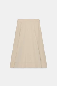 ZW COLLECTION CAPE MIDI SKIRT