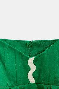 LINEN STRAP TOP