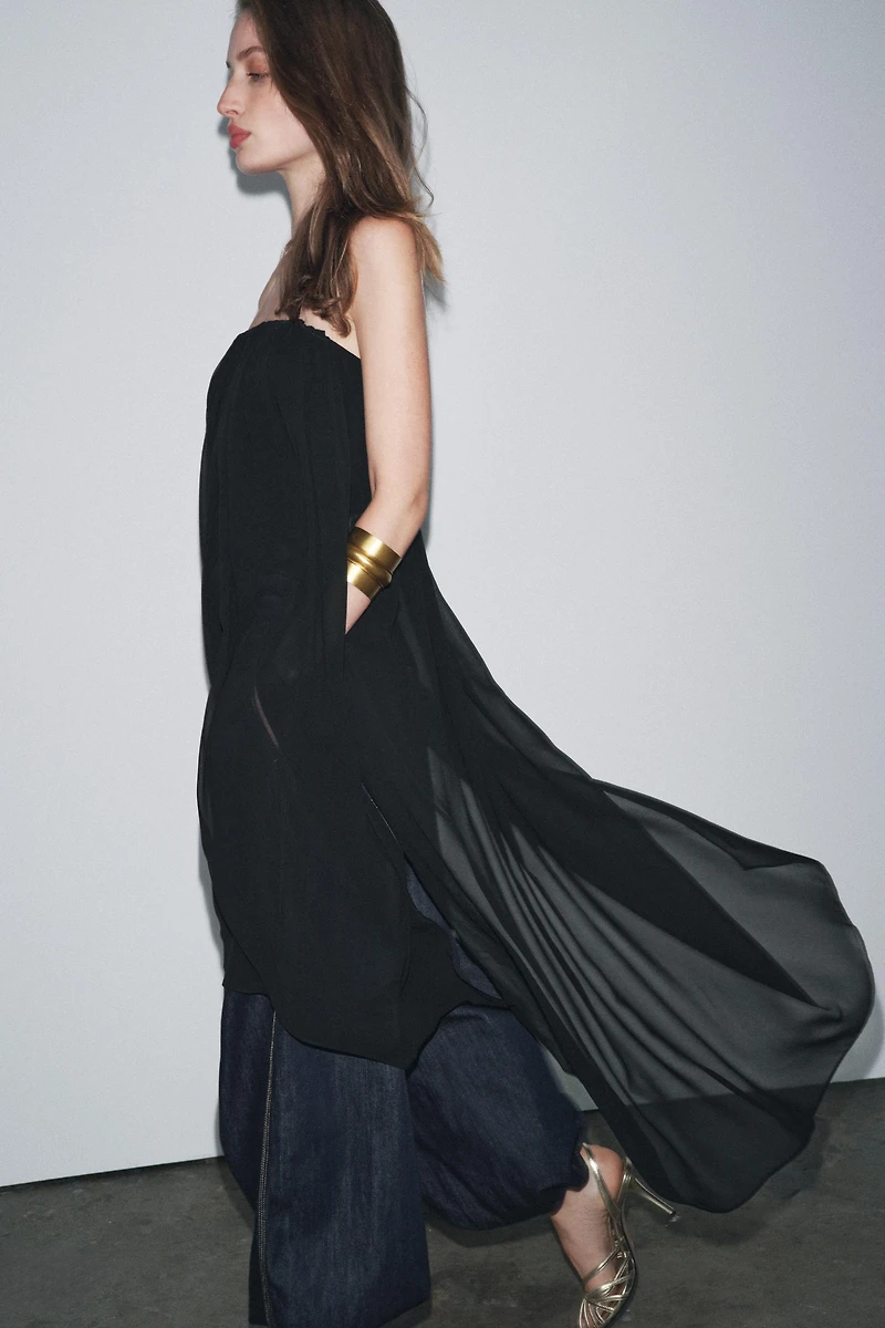 ZW COLLECTION STRAPLESS LONG TOP