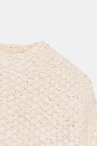 CHUNKY KNIT CAPE JUMPER