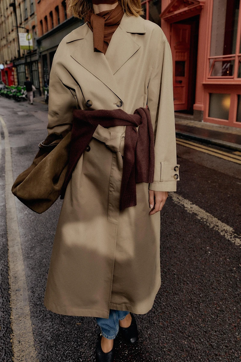 LONG TRENCH COAT