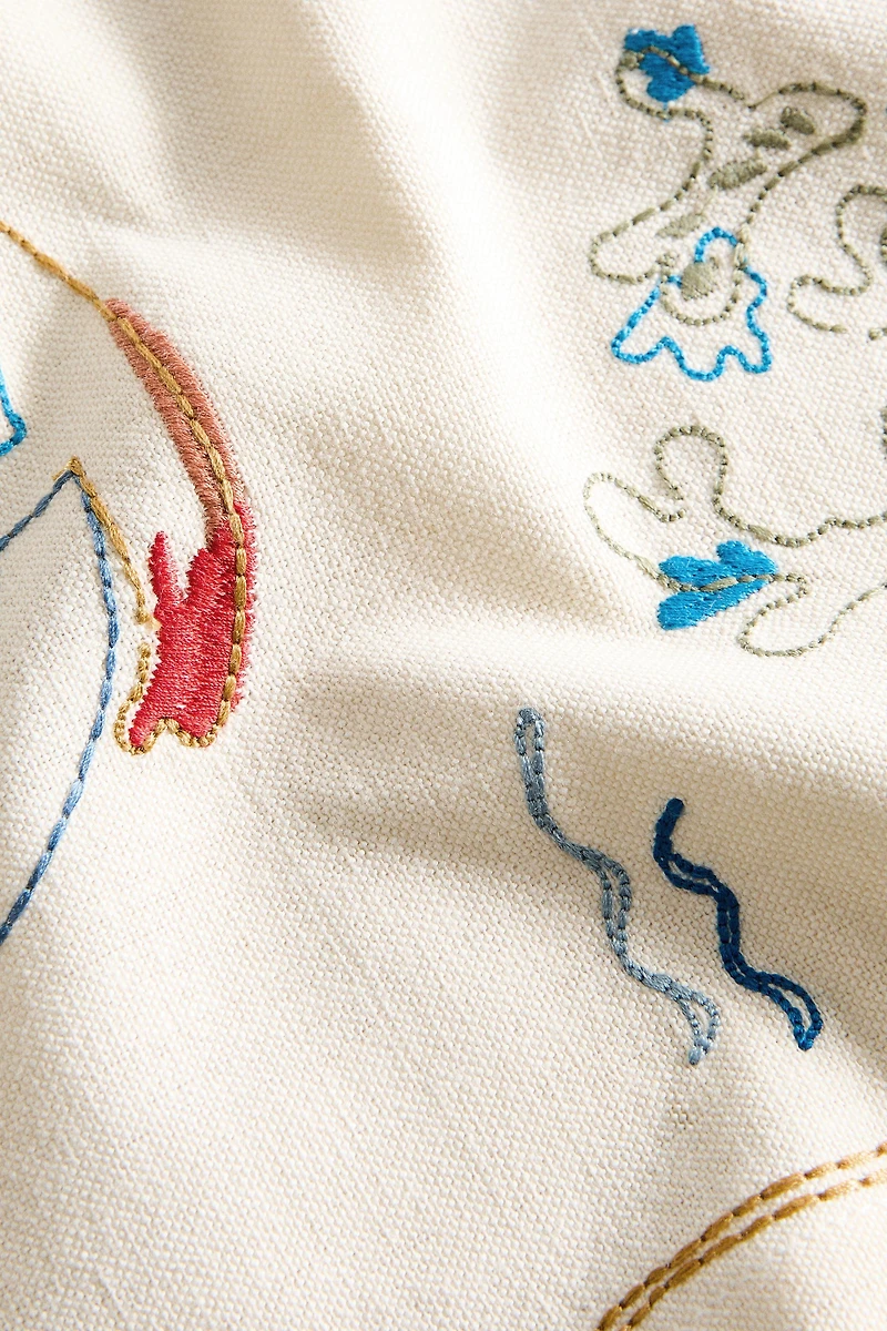 SET DE TABLE BRODERIE LANGOUSTE