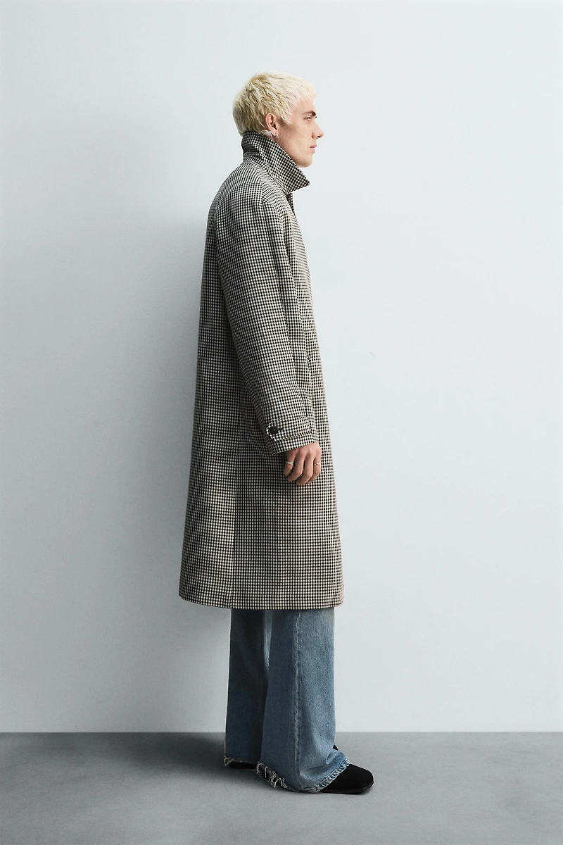 STRUCTURED PLAID COAT LIMITED EDITION