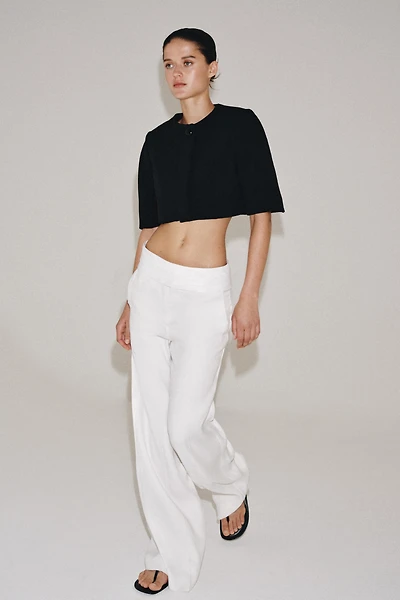 ZW COLLECTION CROPPED BLAZER