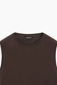 100% cotton sleeveless top