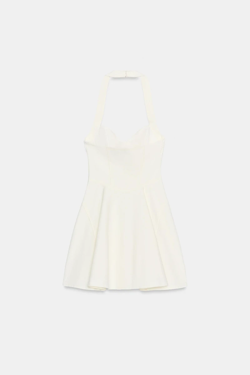 SWING HALTER DRESS