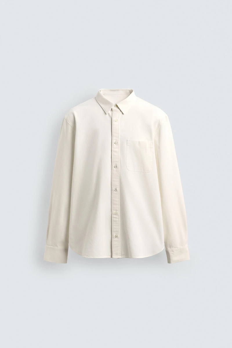 RELAXED FIT DENIM SHIRT