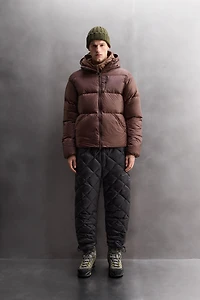 FEATHER DOWN SKI PUFFER JACKET