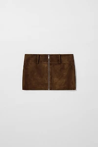 SUEDE LEATHER SKIRT KATE MOSS X ZARA