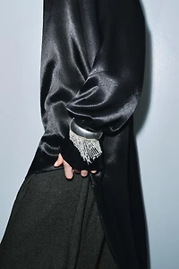 ASYMMETRIC LONG BLOUSE ZW COLLECTION