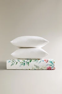 FLORAL PRINT COTTON DUVET COVER