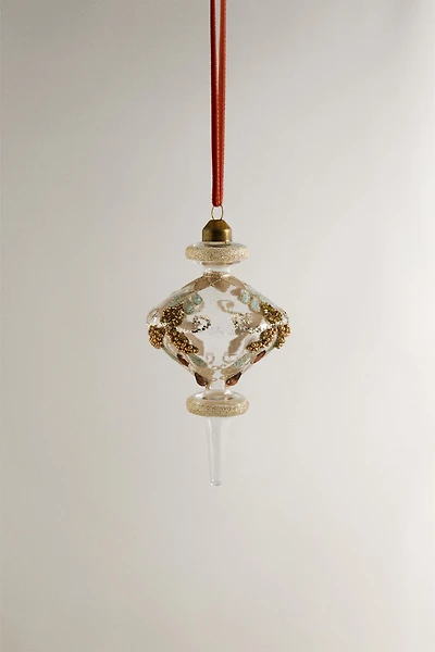 DÉCORATION DE SAPIN DE NOËL PERLES