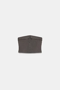 CORSET BUSTIER TOP