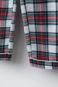 6-14 YEARS/ FLANNEL PLAID PAJAMAS