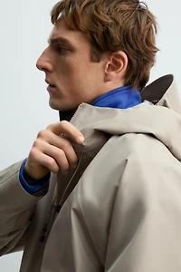 AARON LEVINE X ZARA SHELL TECHNICAL JACKET