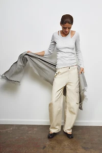 DOUBLE RIBBED T-SHIRT