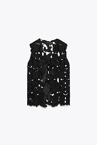 CROCHET VEST ZW COLLECTION