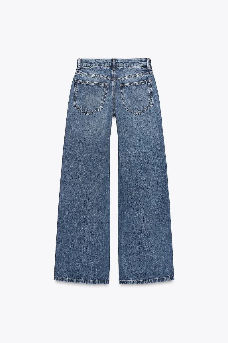 JEAN ZW COLLECTION FLARE TAILLE BASSE PLIS