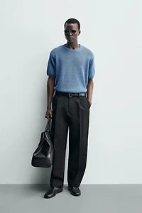 T-SHIRT EN MAILLE COUPE RELAXED