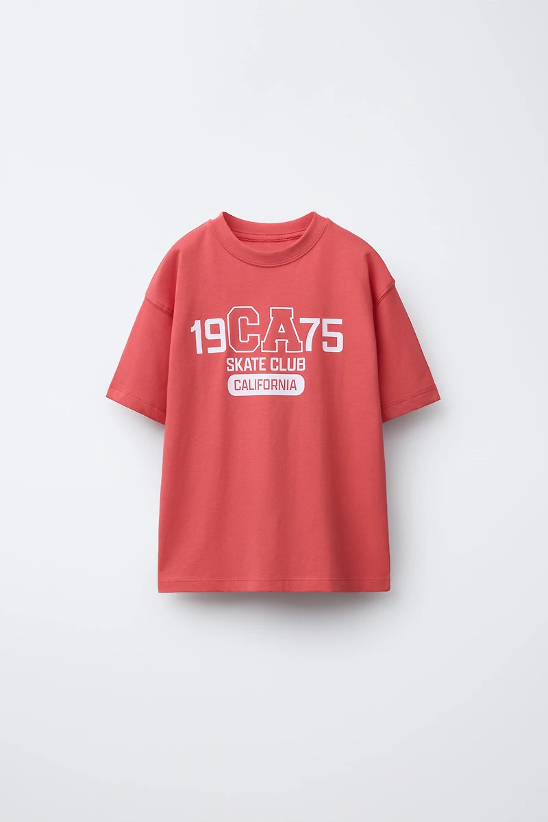 VARSITY TEXT T-SHIRT