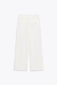 PANTALON LARGE À PINCES