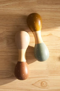 JOUET ENFANT MARACAS BOIS