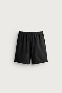 TEXTURED REGULAR FIT SHORTS