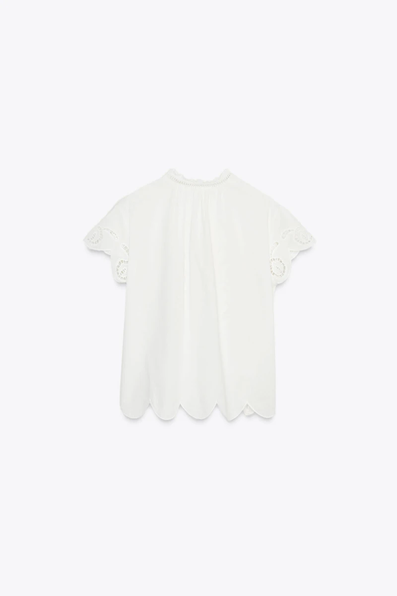 EMBROIDERED TOP ZW COLLECTION