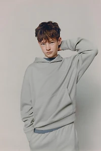 ENSEMBLE INTERLOCK SWEAT ET JOGGER INSCRIPTION EN RELIEF