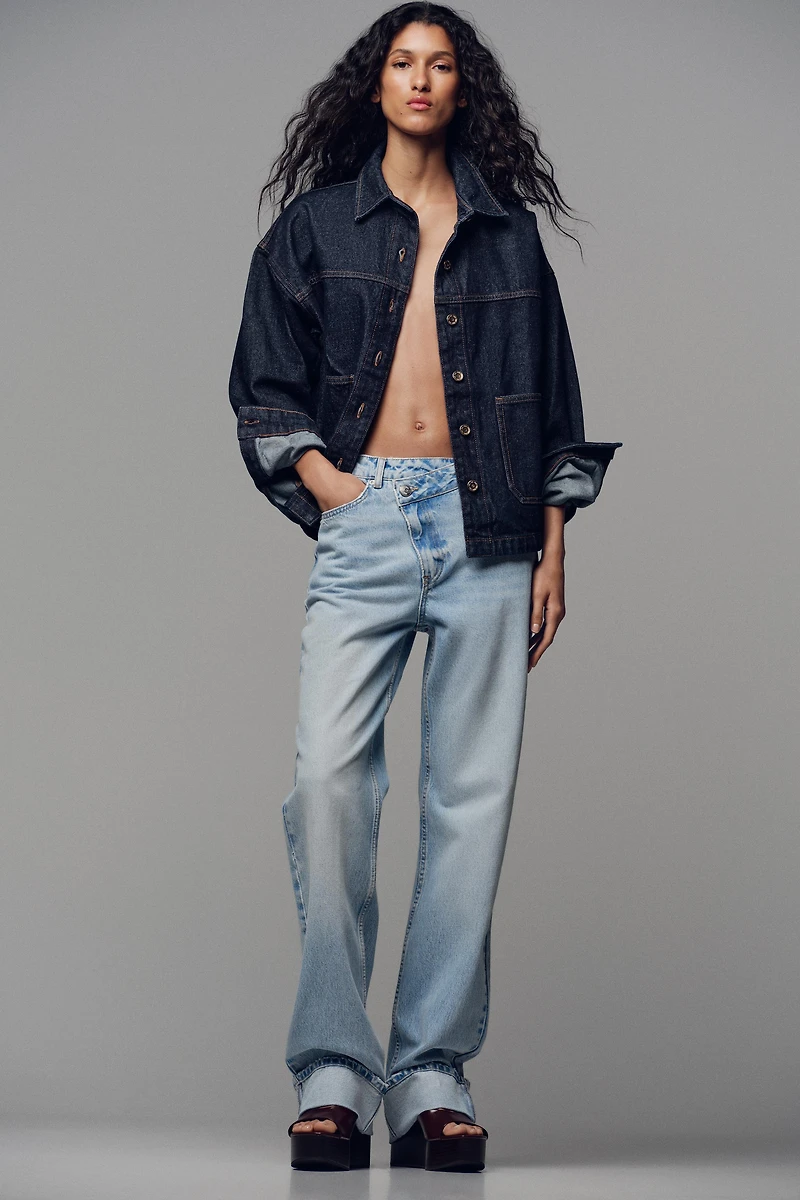Z.09 CROSSOVER HIGH WAIST FULL LENGTH JEANS