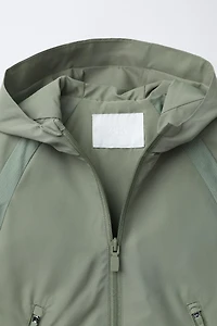 INTERLOCK WATER REPELLENT RAINCOAT