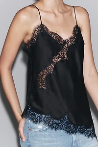 ZW COLLECTION LACE CAMISOLE TOP