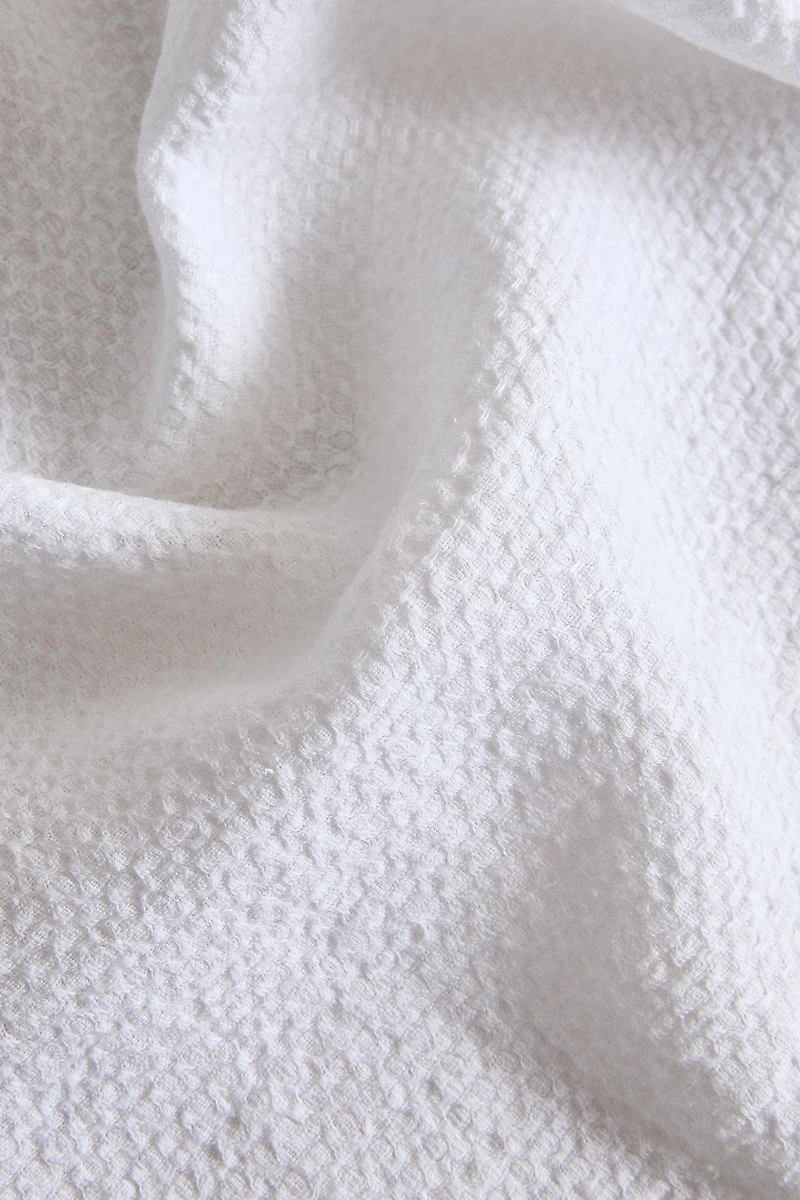 SERVIETTE DE BAIN LIN WAFFLE