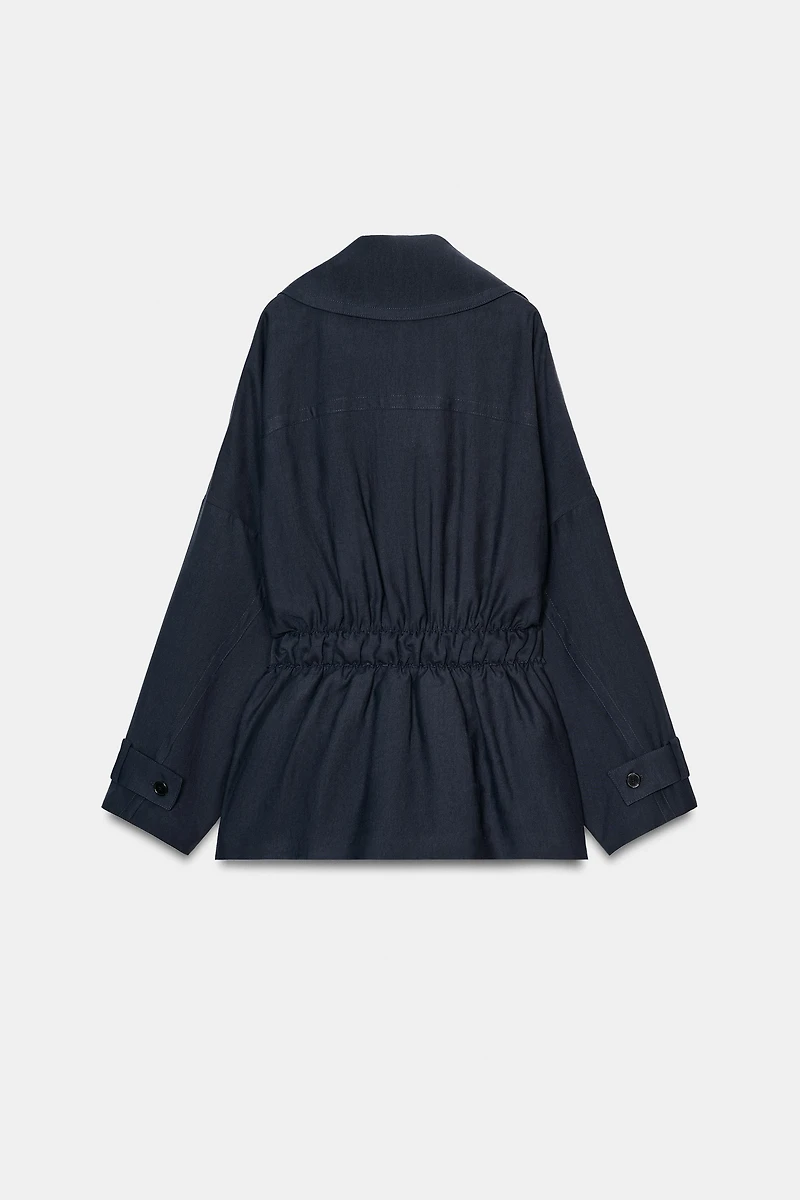 TRENCH COURT FLUIDE ZW COLLECTION