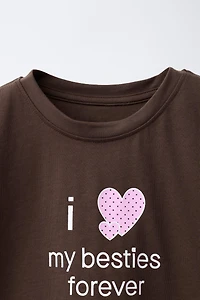 T-SHIRT IMPRIMÉ À INSCRIPTION