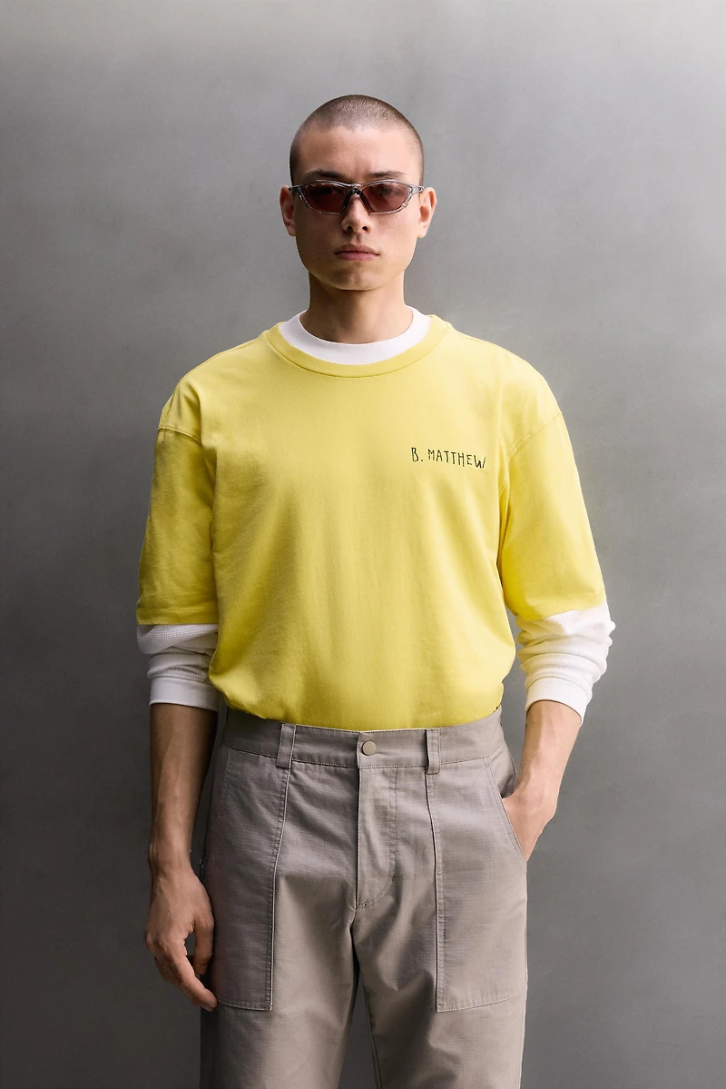 RELAXED FIT PRINTED T-SHIRT