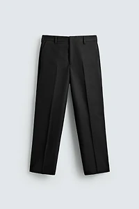 STRAIGHT FIT PANTS WITH VENTS