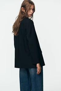 OVERSIZED DOUBLE-BREASTED BLAZER